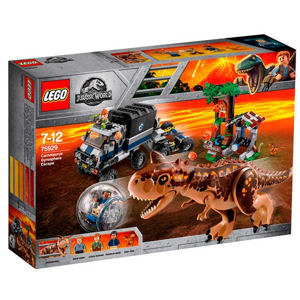 Huida del Carnotaurus Lego Jurassic World - Imagen 1