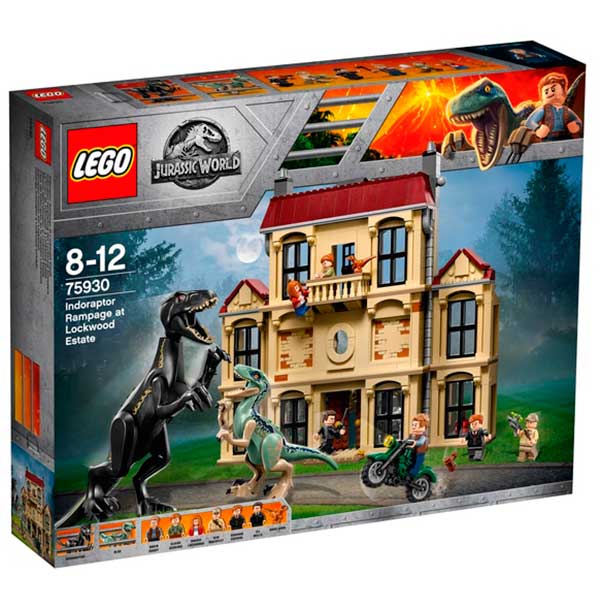 Caos del Indorraptor Mansion Lego Jurassic World - Imagen 1