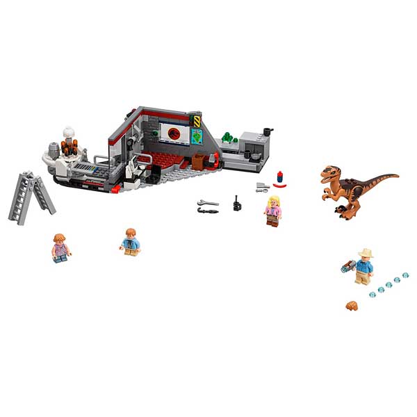 Caza del Velociraptor Lego Jurassic World - Imatge 1