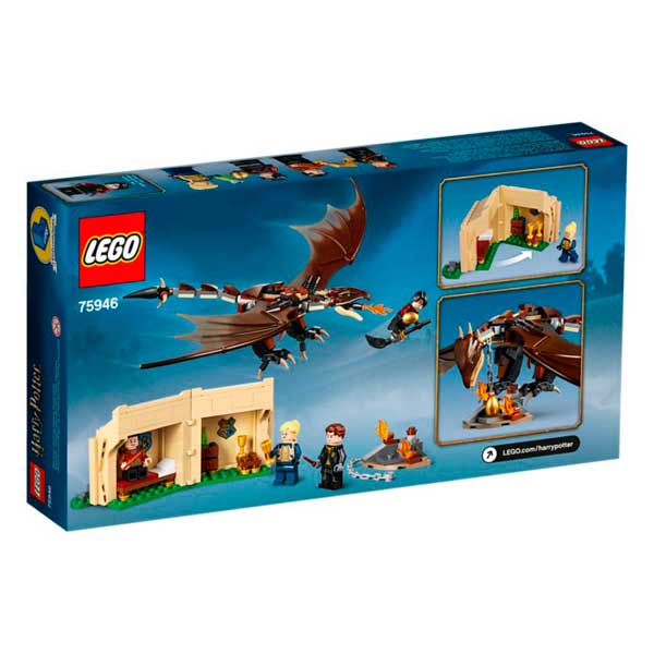 Lego 75946 Torneio dos Três Feiticeiros Dragão Húngaro Cauda de Chifre - Imagem 2