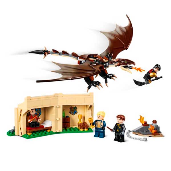 Lego 75946 Torneio dos Três Feiticeiros Dragão Húngaro Cauda de Chifre - Imagem 3