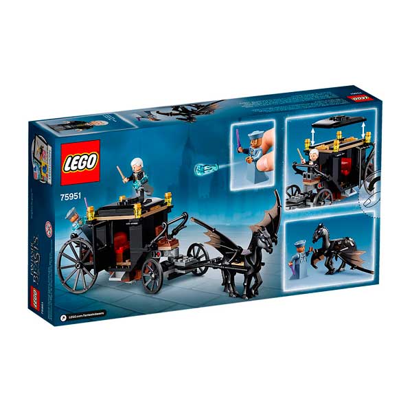 Lego Fantastic Beasts 75951 Huida de Grindelwald Animales Fantásticos - Imagen 2