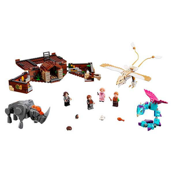 Maleta Criaturas Newt Lego Animales Fantásticos - Imagen 1