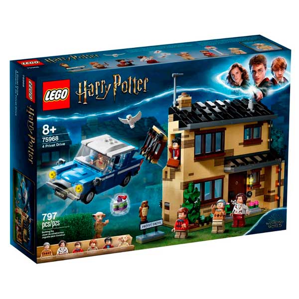 Número 4 Privet Drive Lego Harry Potter 75968 - Imatge 1