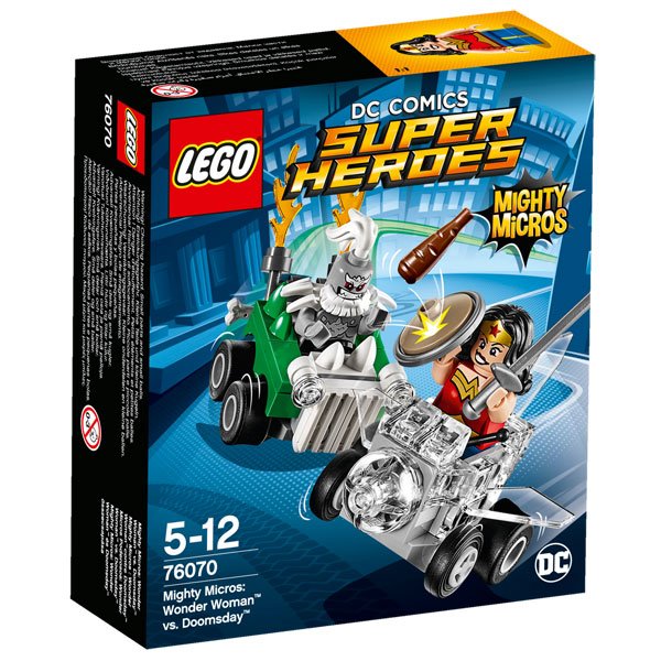 Mighty Micros: Wonder Woman vs Doomsday Lego Lego - Imagen 1