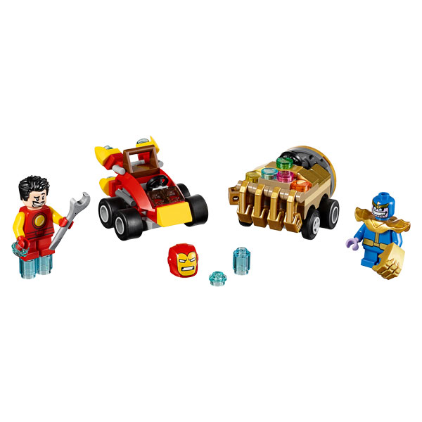Mighty Micros: Iron Man vs Thanos Lego - Imagen 1