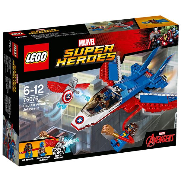 Jet del Capitan America Lego Marvel Super Heroes - Imagen 1