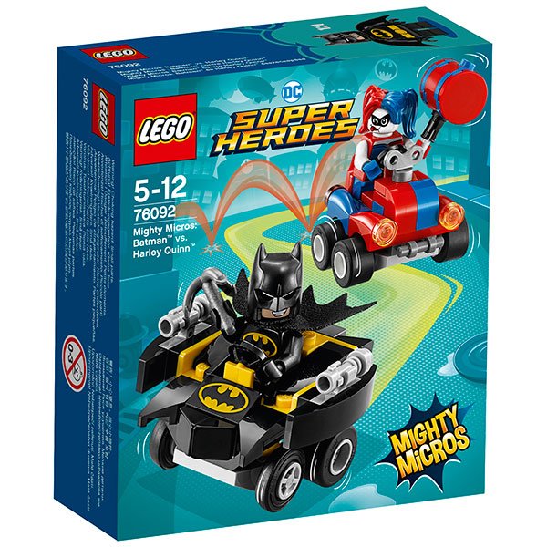 Mighty Micros Batman vs Harley Quinn Lego - Imagen 1