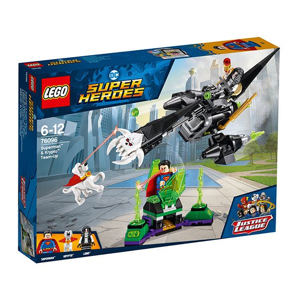 Equipo Superman y Krypto Lego Marvel Super Heroes - Imagen 1