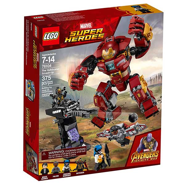 Incursión Hulkbuster Lego Super Herois - Imagen 1