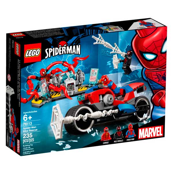 Rescate en Moto de Spiderman Lego Marvel - Imagen 1