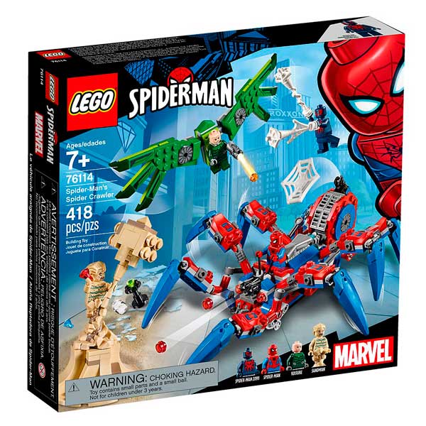 Lego Marvel 76114 Araña Reptadora Spiderman - Imagen 1