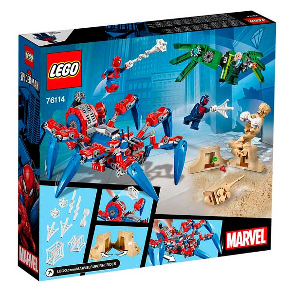 Lego Marvel 76114 Araña Reptadora Spiderman - Imatge 2