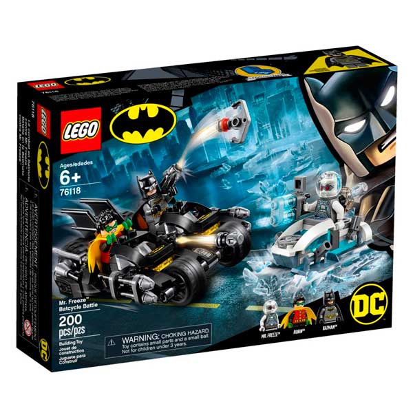 Lego DC Superheroes 76118 Combate de Bat-mota de Mr. Freeze - Imagem 1