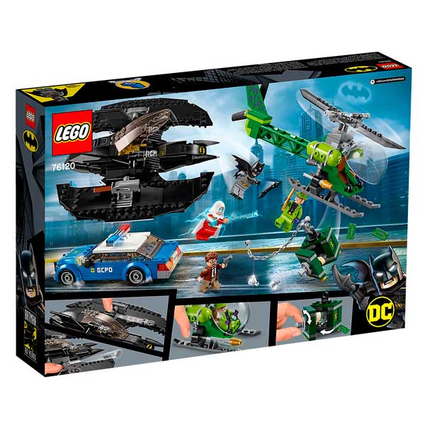 Lego DC Superheroes 76120 Batwing de Batman y el Asalto de Enigma - Imatge 4