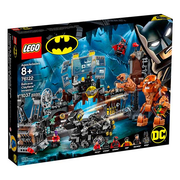 Lego DC Superheroes 76122 Irrupción de Clayface en la Batcueva - Imagen 1