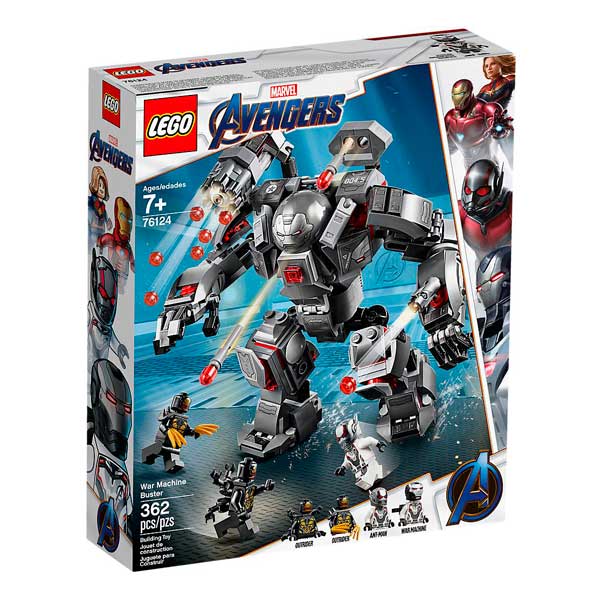 Lego Marvel 76124 Depredador Máquina de Guerra Avengers - Imagen 1