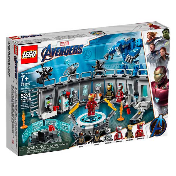 Lego Marvel 76125 O Salão das Armaduras de Iron Man - Imagem 1