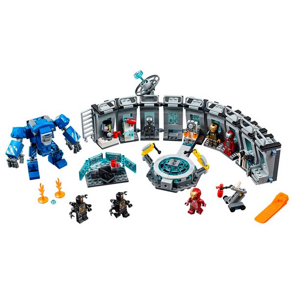 Lego Marvel 76125 Iron Man Sala de Armaduras Avengers - Imagen 1