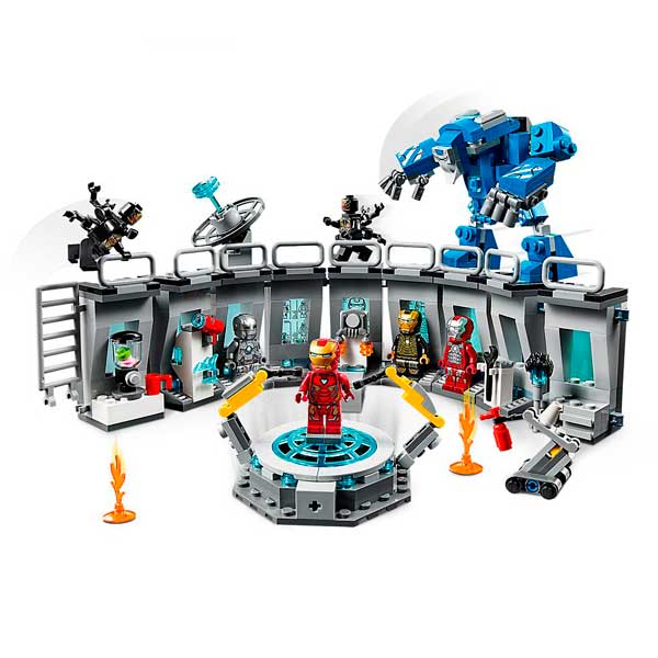 Lego Marvel 76125 O Salão das Armaduras de Iron Man - Imagem 2