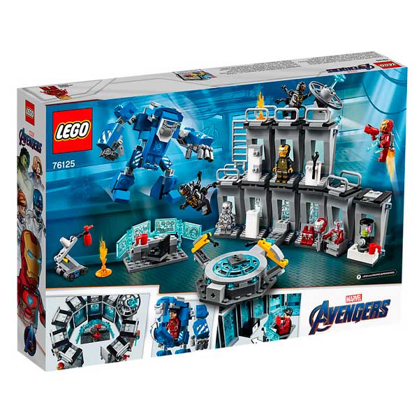 Lego Marvel 76125 Iron Man Sala de Armaduras Avengers - Imatge 3