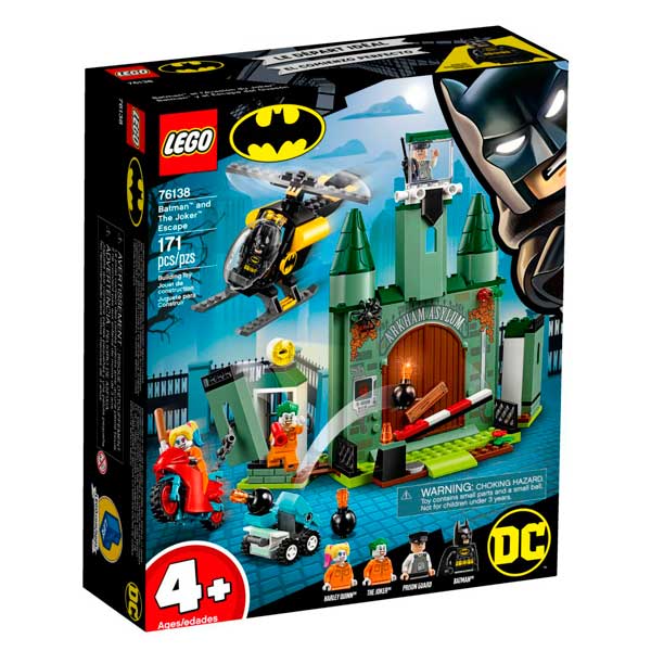 Lego DC Superheroes 76138 Batman e a Fuga do Joker - Imagem 1