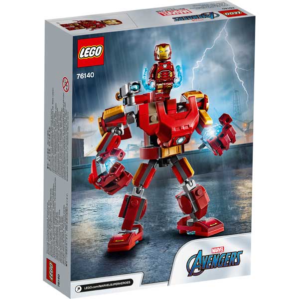 Lego Marvel 76140 Iron Man Mech - Imagem 1