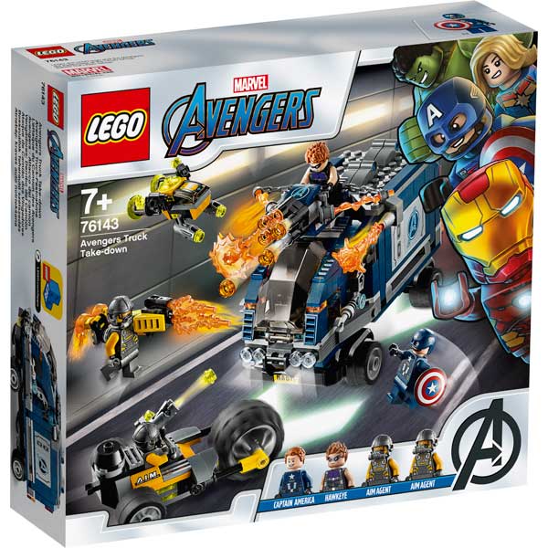Lego Marvel 76143 Vengadores: Derribo del Camión - Imagen 1