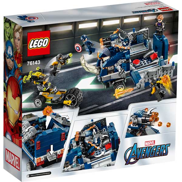 Lego Marvel 76143 Ataque de Camião dos Vingadores - Imagem 1