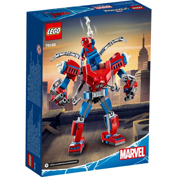 Lego Marvel 76146 Armadura Robótica de Spider-Man - Imagen 1
