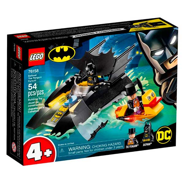 Lego DC Superheroes 76158 Perseguição de Pinguim no Batbarco! - Imagem 1