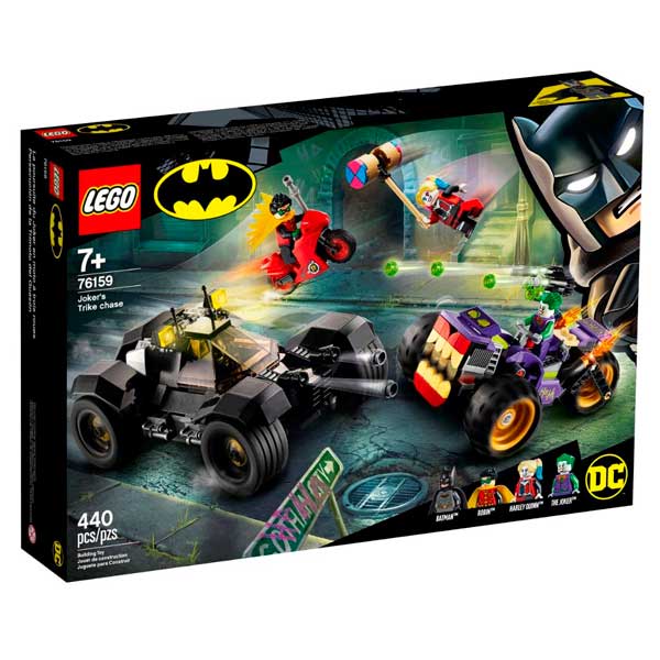 Lego DC Superheroes Batman 76159 Persecución de la Trimoto del Joker - Imagen 1