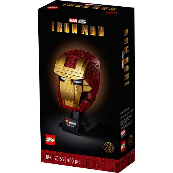 Lego 76165 Casc d'Iron Man - Imatge 1