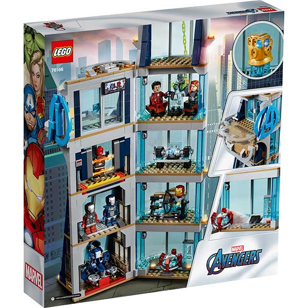 Lego Marvel 76166 Batalla en la Torre de los Vengadores - Imagen 1