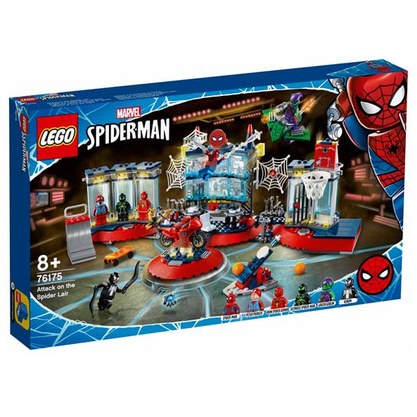 Lego Marvel 76175 Ataque a la Guarida Arácnida Spiderman - Imagen 1