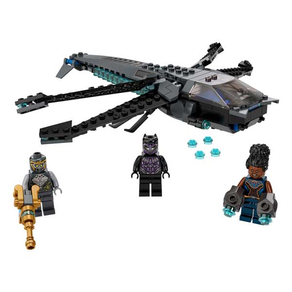 Lego Marvel Super Heroes 76186 Dragão Flyer Black Panther - Imagem 2