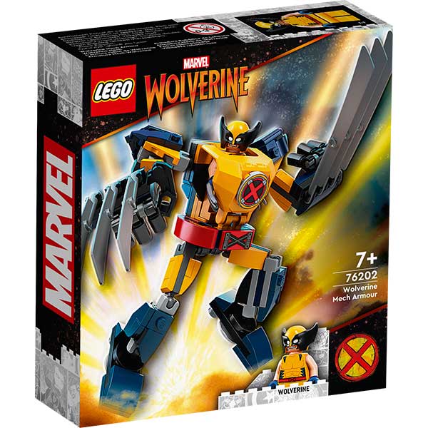 Lego Marvel Super Heroes 76202: Armadura Mech de Wolverine - Imagem 1