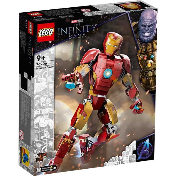 Lego Marvel Super Heroes 76206: Figura de Iron Man - Imagem 1