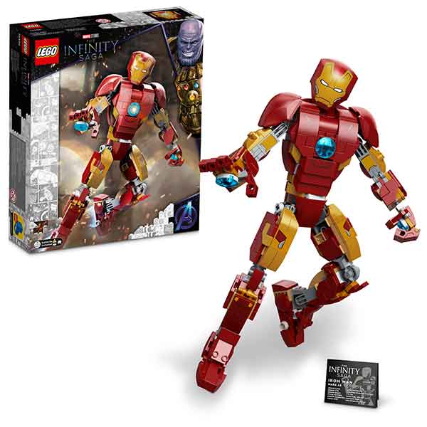 Lego Marvel Super Heroes 76206: Figura de Iron Man - Imagem 1