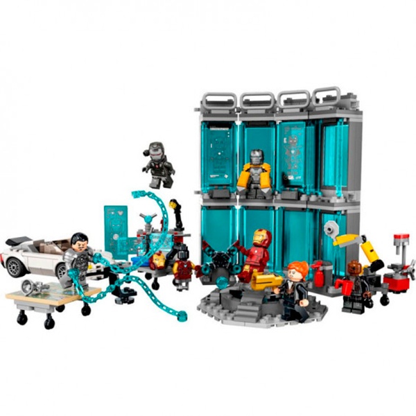Lego Super Heroes 76216 Armería de Iron Man - Imagen 1
