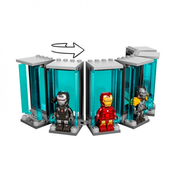 Lego Super Heroes 76216 Armería de Iron Man - Imagen 3