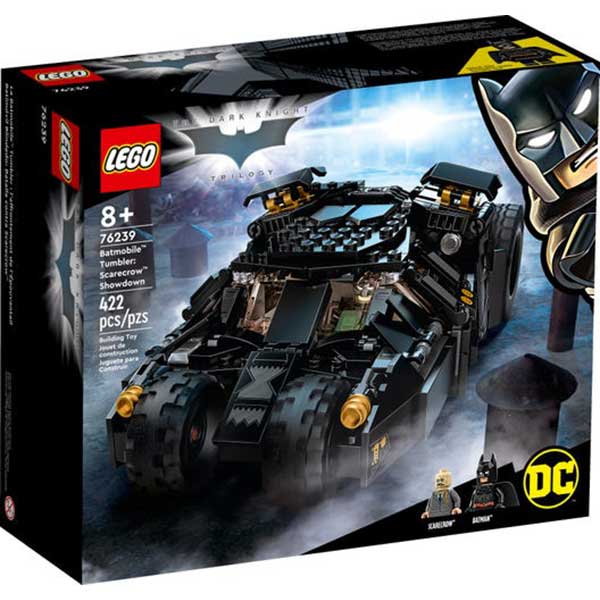 Lego DC Super Heroes 76239 Batmobile Tumbler: Confronto com Scarecrow - Imagem 1