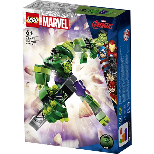 Lego 76241 Super Heroes Marvel Armadura Mech do Hulk - Imagem 1