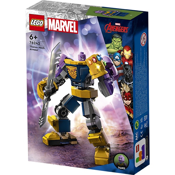 Lego 76242 Super Heroes Marvel Armadura Robótica de Thanos - Imagen 1