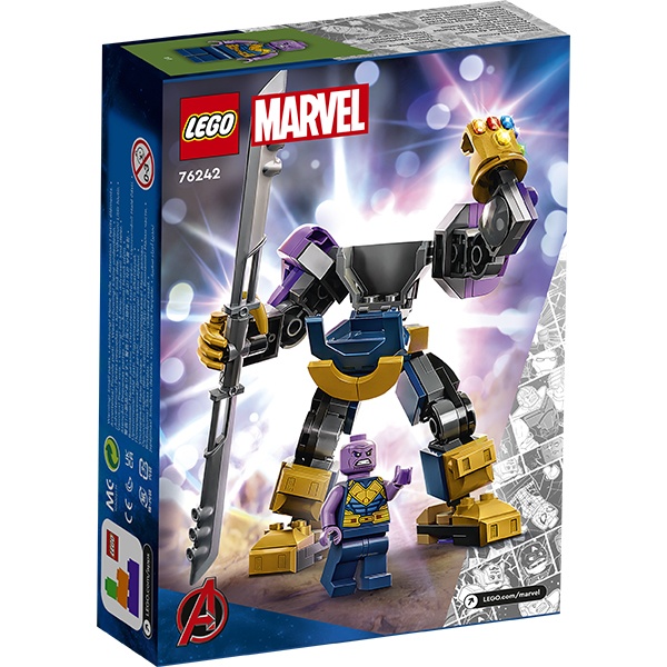 Lego 76242 Super Heroes Marvel Armadura Mech do Thanos - Imagem 1