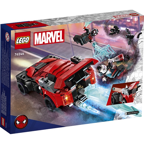 Lego 76244 Super Heroes Marvel Miles Morales vs. Morbius - Imatge 1