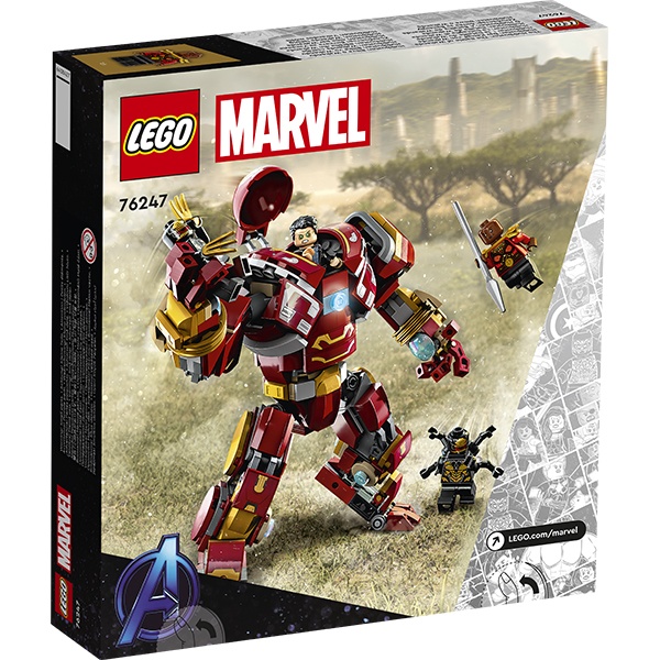 Lego 76247 Super Heroes Marvel Hulkbuster: Batalla de Wakanda - Imagen 1