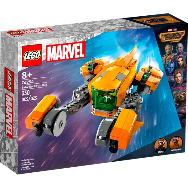 Lego Marvel Super Heroes 76254 - Nave de Baby Rocket - Imagen 1