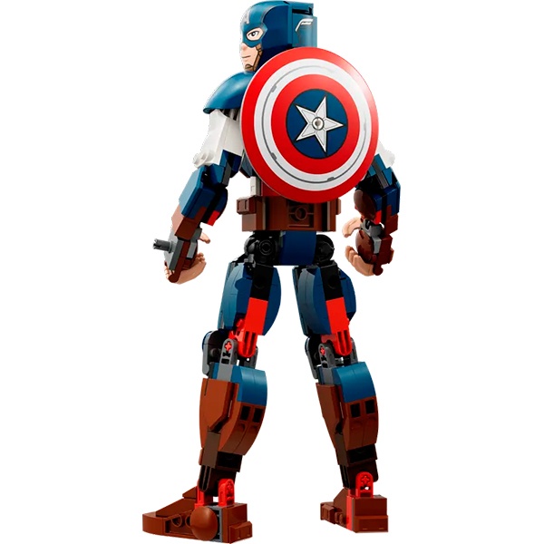 Lego 76258 Super Heroes Marvel Figura para Construir: Capitán América - Imatge 1