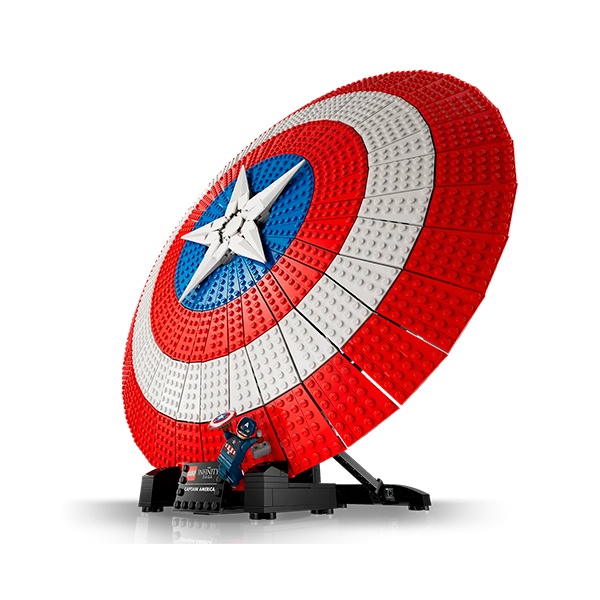 Lego 76262 Marvel Escudo del Capitán América - Imagen 2